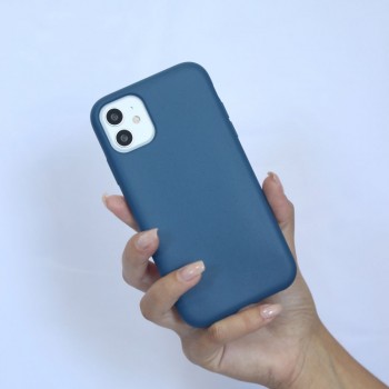 Coque Biodégradable Bleu pour iPhone XS